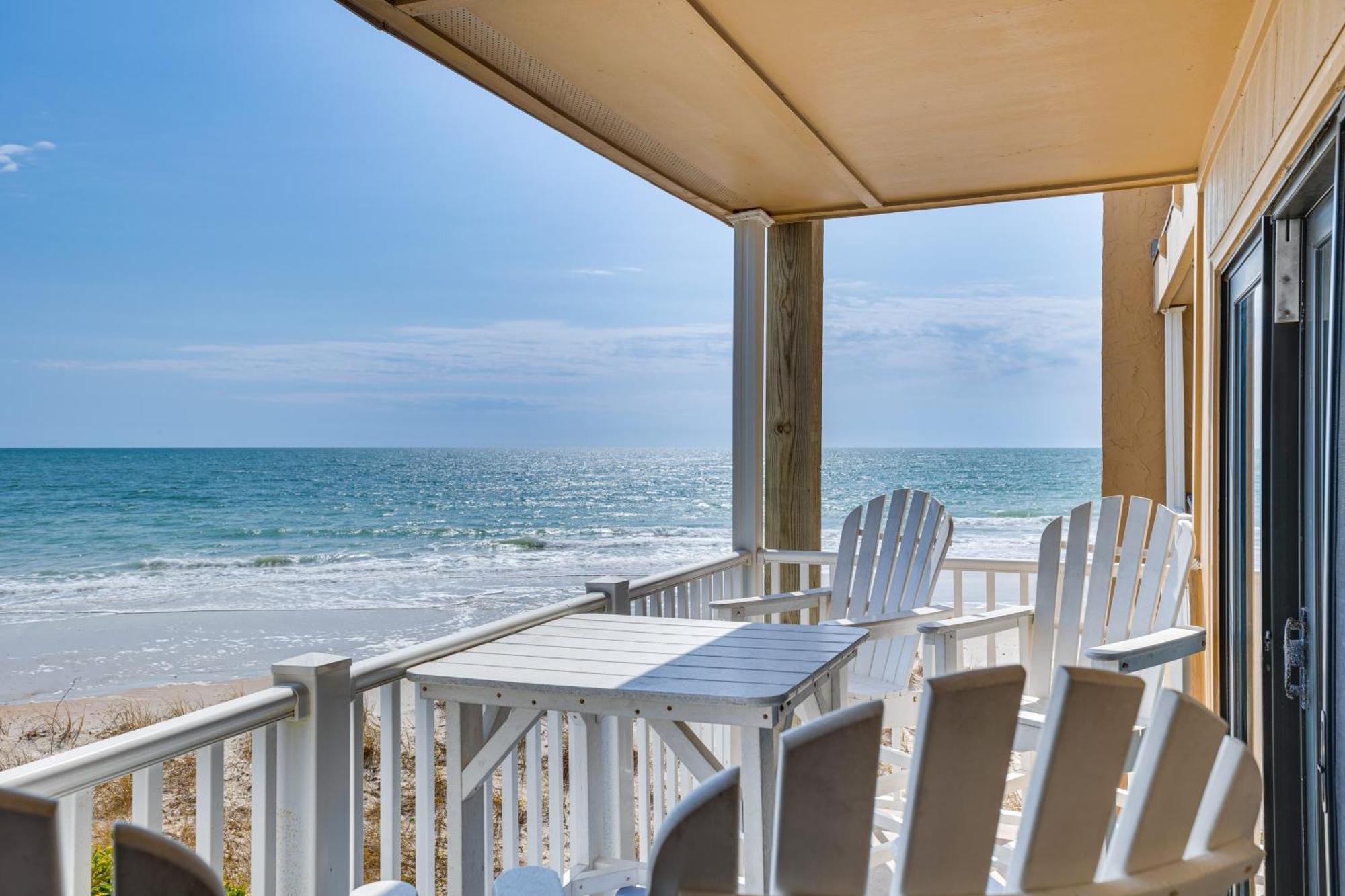 Steps To The Beach Oceanfront Condo With Lanai! 노스 톱세일 비치 외부 사진