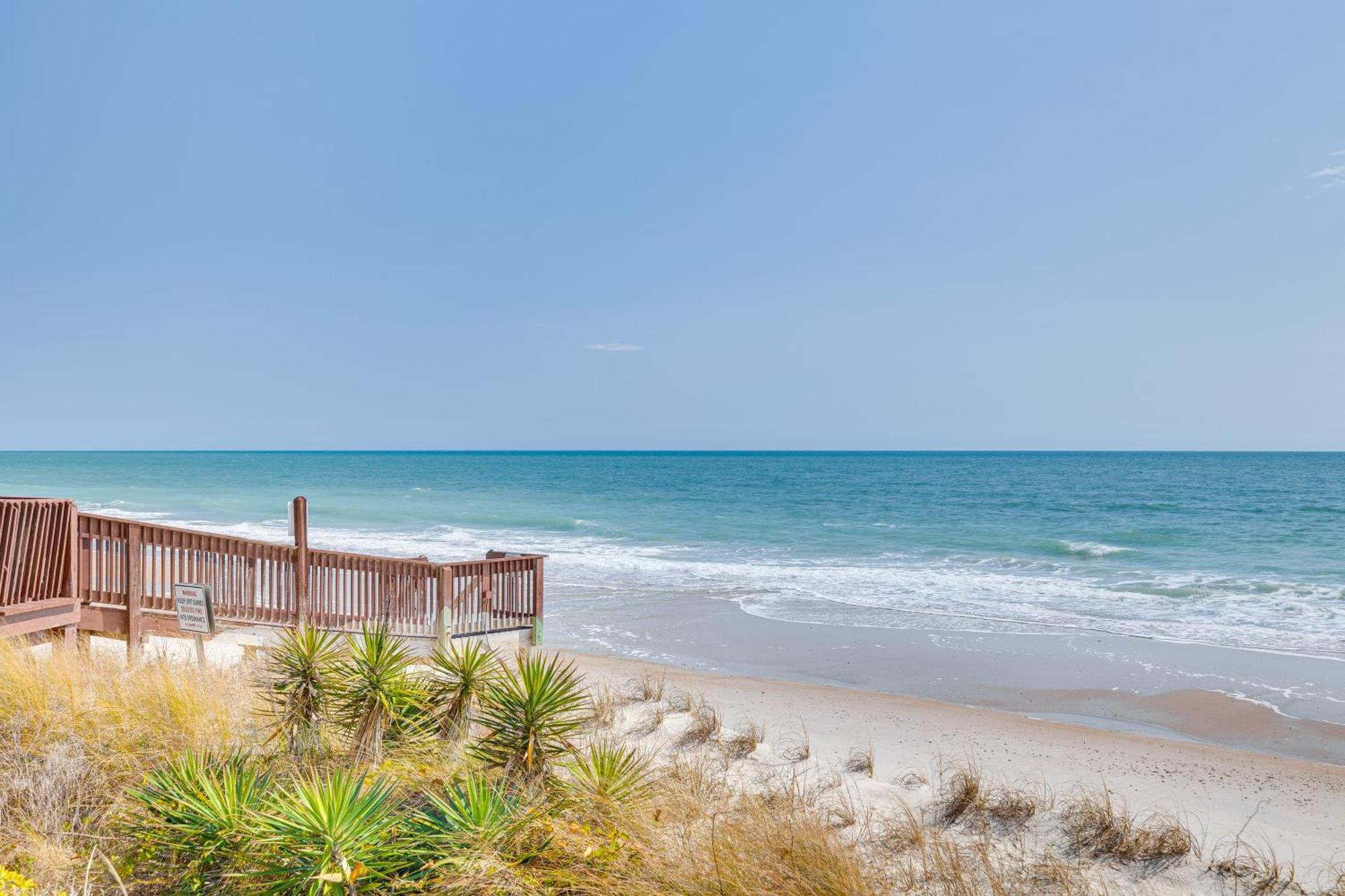 Steps To The Beach Oceanfront Condo With Lanai! 노스 톱세일 비치 외부 사진