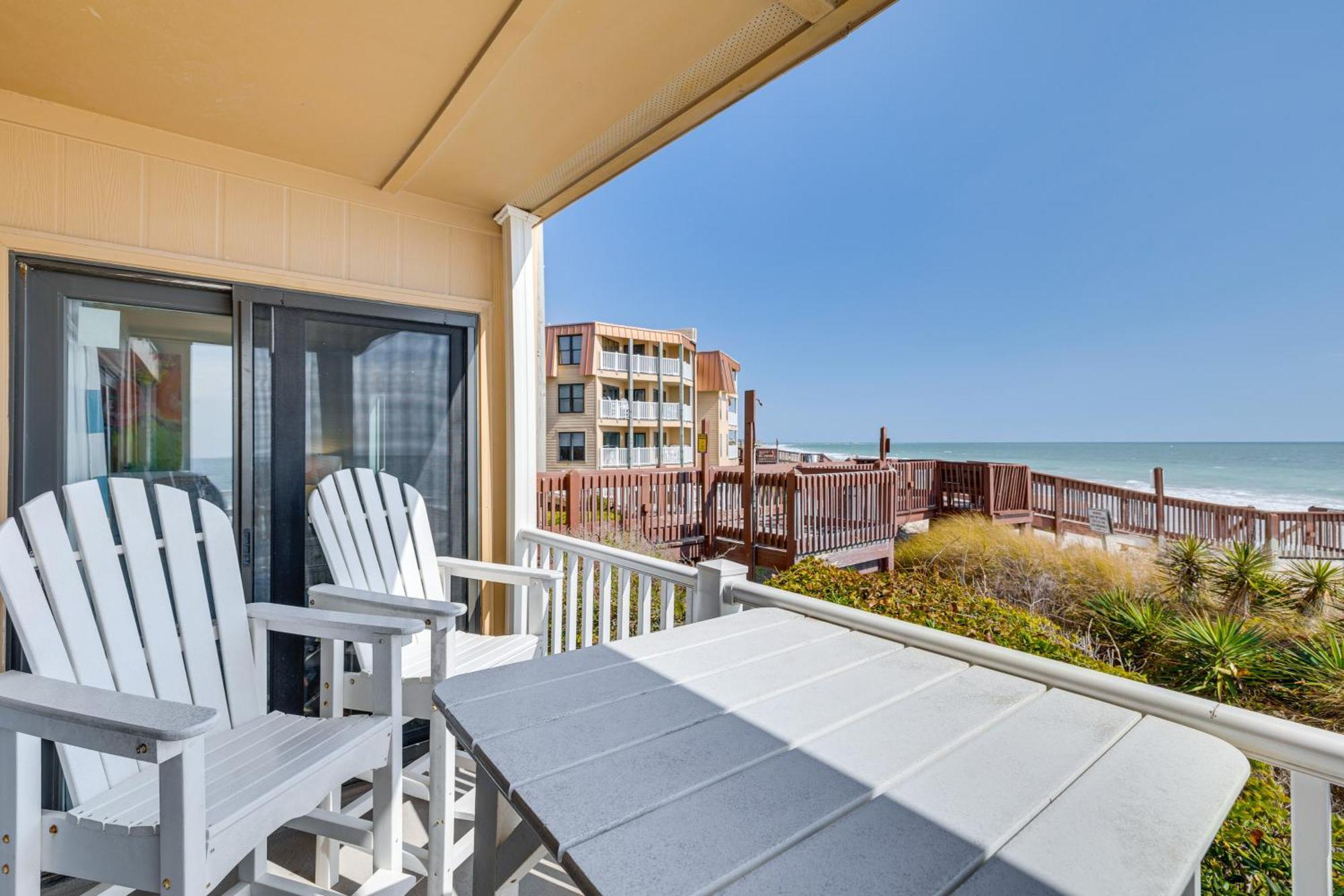 Steps To The Beach Oceanfront Condo With Lanai! 노스 톱세일 비치 외부 사진