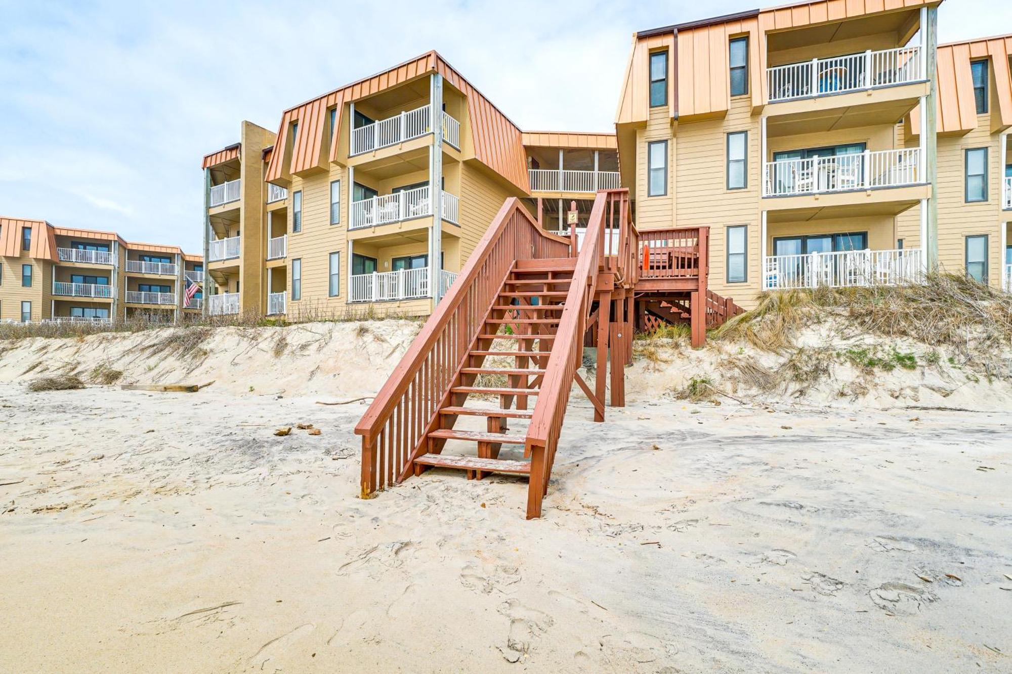 Steps To The Beach Oceanfront Condo With Lanai! 노스 톱세일 비치 외부 사진