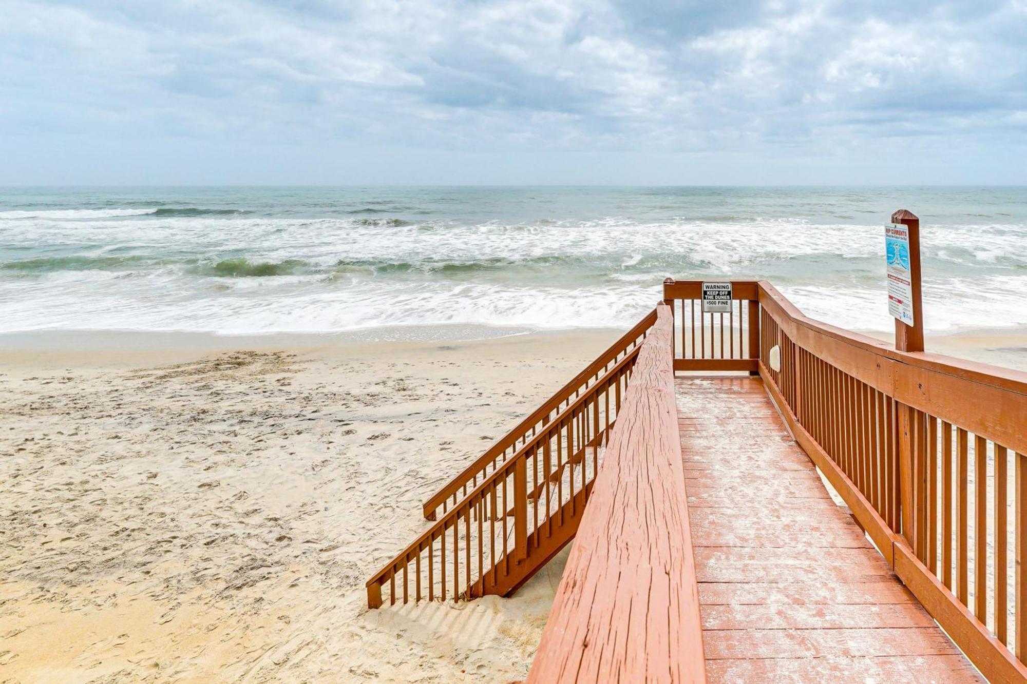 Steps To The Beach Oceanfront Condo With Lanai! 노스 톱세일 비치 외부 사진